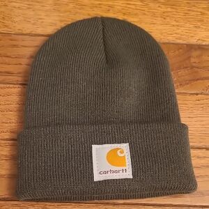 Carhartt Men's Green Knit Beanie